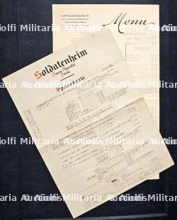 MENUS ALLEMAND — photo 1