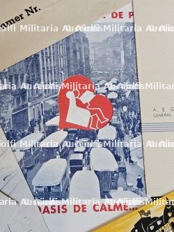 LOT DE DOCUMENTS SUR LES HÔTELS PARISIENS SOUS L’OCCUPATION — miniature 4