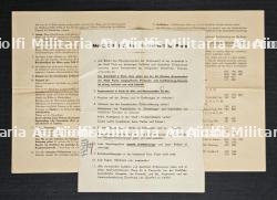LOT DE FICHES D’INFORMATIONS (MERKBLATT) (X2) DESTINÉES AU SOLDAT ALLEMAND POUR LEUR VISITE DE PARIS — miniature 2