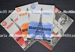 LOT DE DEUTSCHE WEGLEITER DE L’ANNÉE 1940, 1941 ET 1942 — photo 1