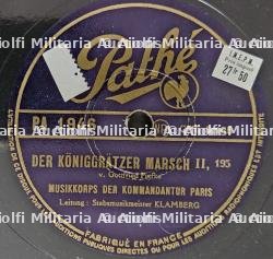 DEUX DISQUES DE MARCHES ALLEMANDES DE L’ORCHESTRE DE LA KOMMANDANTUR DE PARIS — miniature 6
