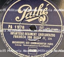 DEUX DISQUES DE MARCHES ALLEMANDES DE L’ORCHESTRE DE LA KOMMANDANTUR DE PARIS — photo 3
