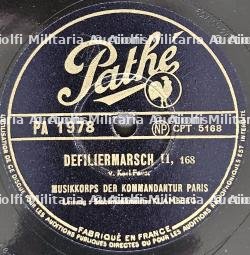 DEUX DISQUES DE MARCHES ALLEMANDES DE L’ORCHESTRE DE LA KOMMANDANTUR DE PARIS — miniature 5