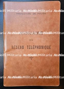 ANNUAIRE ADMINISTRATIF DU RESEAU TÉLÉPHONIQUE DE LA PRÉFECTURE DE POLICE DE PARIS