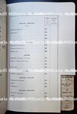 ANNUAIRE ADMINISTRATIF DU RESEAU TÉLÉPHONIQUE DE LA PRÉFECTURE DE POLICE DE PARIS — photo 3