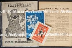 LOT DE PUBLICATIONS SUR LE THÈME DE LA FRANC-MAÇONNERIE