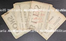 LOT DE QUATRE AFFICHES RARES ET DEUX CATALOGUES DE VENTE À L’HÔTEL DES VENTES DE DROUOT. 1942. 1943.1944.