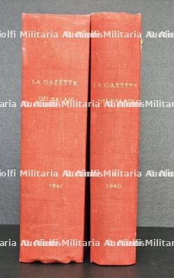 LA GAZETTE DU PALAIS X 2 1940(Volume no 2) ET 1941 (Volume no 1) AVEC « ACTES DES AUTORITÉS OCCUPANTES