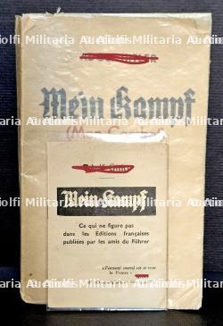 EXEMPLAIRE DE MEIN KAMPF D'ADOLF HITLER EN FRANÇAIS EN VERSION INTÉGRALE. 1939