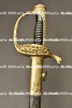 Sabre d'officier de marine modèle 1853 IIIème République — miniature 4