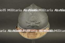 Casque Adrian 1915 artillerie Veillot — photo 1