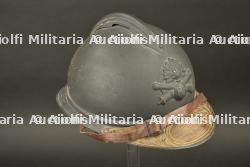 Casque Adrian 1915 artillerie Veillot — photo 6