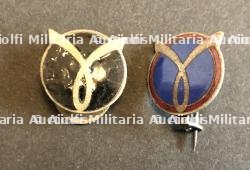 Insignes de boutonnière de la Milice Française