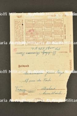 Lettre SS Schütz Charlemagne — photo 2