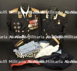 Lot comprenant 1 ensemble d'amiral de la flotte, — photo 1