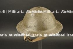 Casque anglais MkII 1939 nominatif avec coiffe 1940