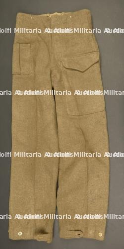 Pantalon de battle dress britannique.