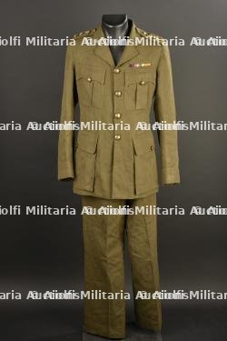Uniforme d'officier britannique.
