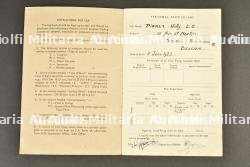 Livret de Pirmez Willy Personnal Flying Log Book. — miniature 5