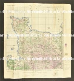 Carte Cherbourg Caen. — photo 1
