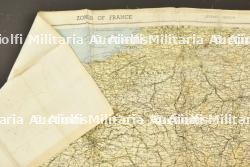 Carte en soie France. — miniature 2