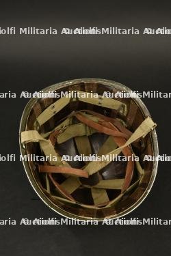 Casque US M1 de capitaine 1ère Armée Française. — miniature 12