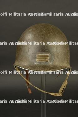 Casque US M1 de capitaine 1ère Armée Française. — miniature 19