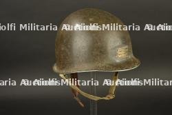 Casque US M1 de capitaine 1ère Armée Française. — photo 20