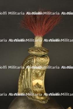 Casque de cuirassier de troupe, modèle 1840/1845. French enlisted cuirassier helmet, model 1840/1845. — miniature 4