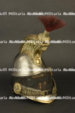 Casque de cuirassier de troupe, modèle 1840/1845. French enlisted cuirassier helmet, model 1840/1845. — miniature 10