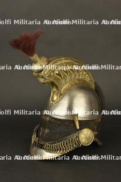 Casque de cuirassier de troupe, modèle 1840/1845. French enlisted cuirassier helmet, model 1840/1845. — miniature 20