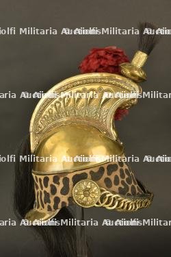 Casque de dragons de troupe, modèle 1858. French enlisted dragoon helmet, model 1858. — photo 12