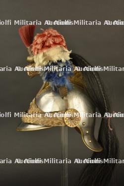Casque d’officier de dragons, modèle 1874. French dragoon officer's helmet, model 1874. — photo 14