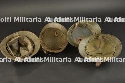Ensemble de casques Adrian. Set of Adrian helmets. — miniature 3