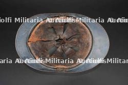 Casque Adrian modèle 1915 d’artillerie. Model 1915 Adrian artillery helmet. — miniature 8