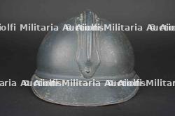 Casque Adrian modèle 1915 du génie. Model 1915 Adrian engineer helmet. — miniature 5