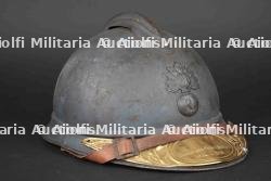 Casque Adrian modèle 1915 d’infanterie. Model 1915 Adrian infantry helmet. — photo 1