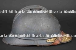 Casque Adrian modèle 1915 d’infanterie. Model 1915 Adrian infantry helmet. — photo 8