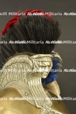 Casque de gendarme à pied, modèle 1912. Model 1912 foot gendarme helmet. — miniature 5