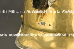 Casque de gendarme à pied, modèle 1912. Model 1912 foot gendarme helmet. — miniature 6