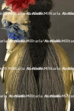 Casque de gendarme à pied, modèle 1912. Model 1912 foot gendarme helmet. — miniature 7