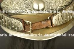 Casque de gendarme à pied, modèle 1912. Model 1912 foot gendarme helmet. — miniature 16