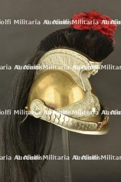 Casque de gendarme à pied, modèle 1912. Model 1912 foot gendarme helmet. — miniature 17