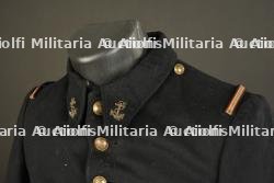 Pelisse sous-officier infanterie coloniale. Colonial infantry NCO overcoat. — miniature 2