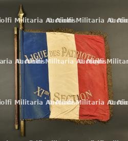 Drapeau de la Ligue des Patriotes. League of Patriots flag.
