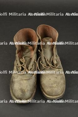 Brodequins de circonstances 1939. 1939 emergency-pattern ankle boots.