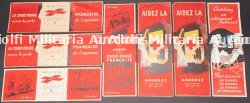 Ensemble d'affichettes Croix-Rouge. Collection of Red Cross posters.