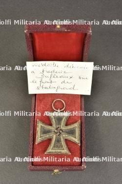 Croix de fer volontaire étranger. German Iron Cross of a foreign volunteer.