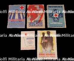 Affiches Croix-Rouge. Red Cross posters.