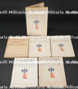 Lot Cahiers Emancipation Nationale. National Emancipation notebooks.